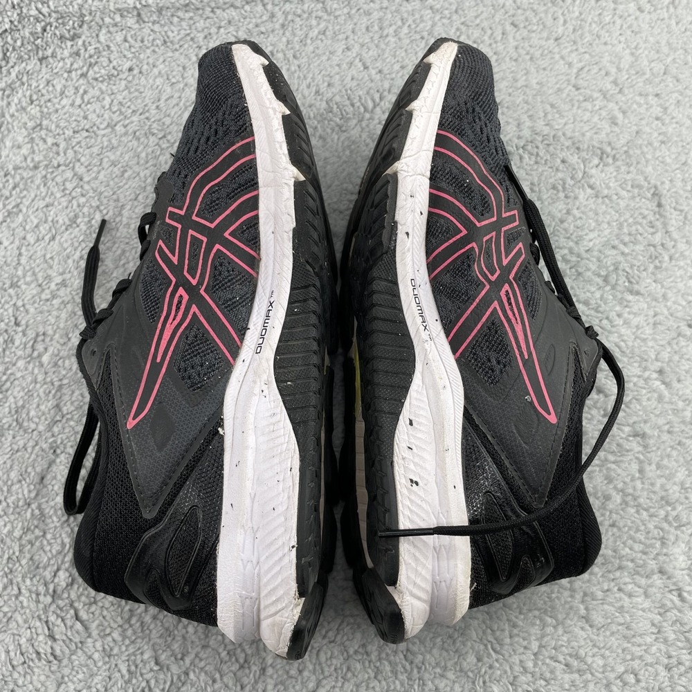 Asics Flytefoam Running Shoe Womens 8.5 Black Pink Training Trail Sneaker Hiking - Picture 6 of 10